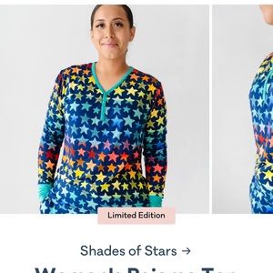 Little Sleepies Shades of Stars PJ Top